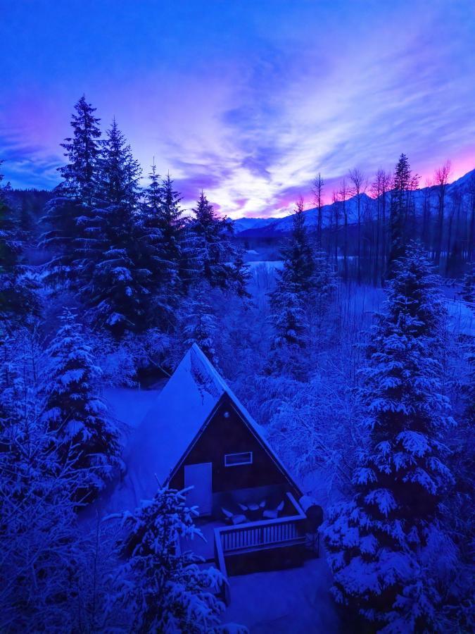 Glacier Creek Cabins Seward Buitenkant foto